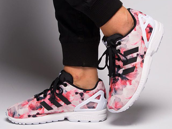 adidas flux femme fleur